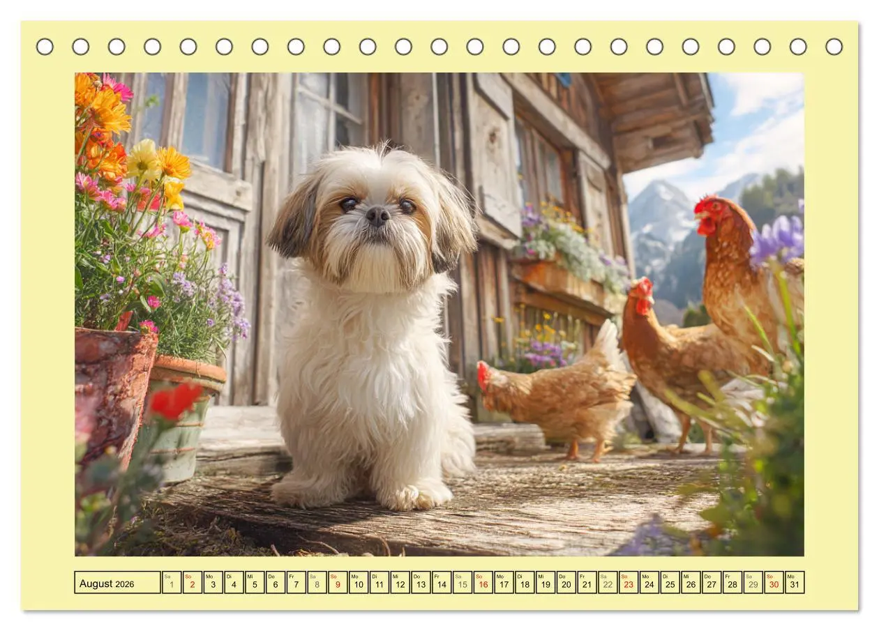 Bild: 9783457943427 | Shih Tzu Glück. Zauberhafte Hunde im alpinen Wanderglück...
