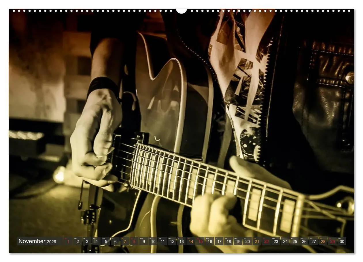 Bild: 9783516033427 | E-Gitarren - einfach cool (Wandkalender 2026 DIN A2 quer), CALVENDO...