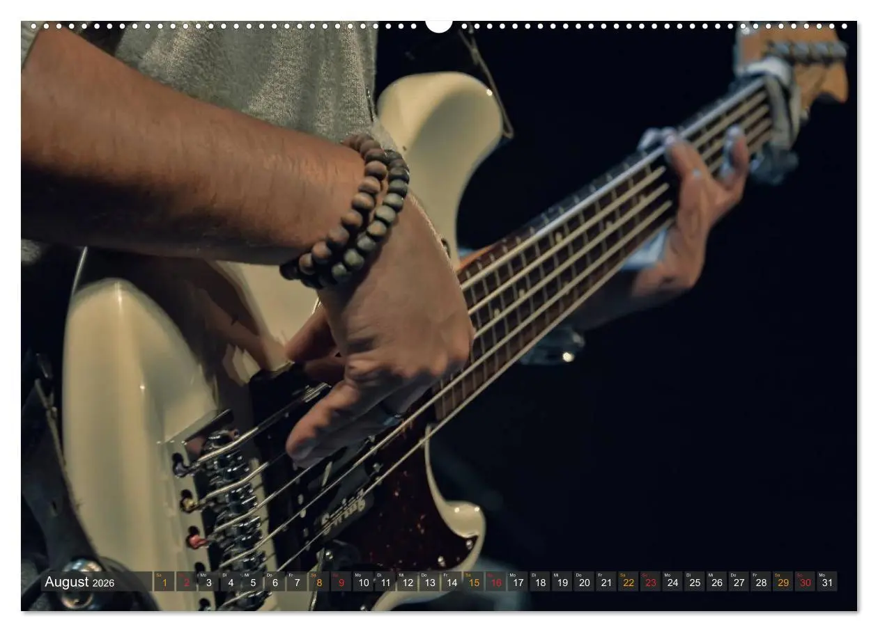 Bild: 9783516033427 | E-Gitarren - einfach cool (Wandkalender 2026 DIN A2 quer), CALVENDO...