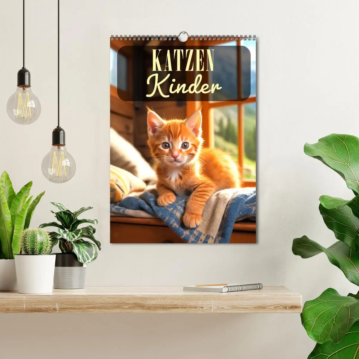 Bild: 9783516273427 | Katzenkinder (Wandkalender 2026 DIN A3 hoch), CALVENDO Monatskalender
