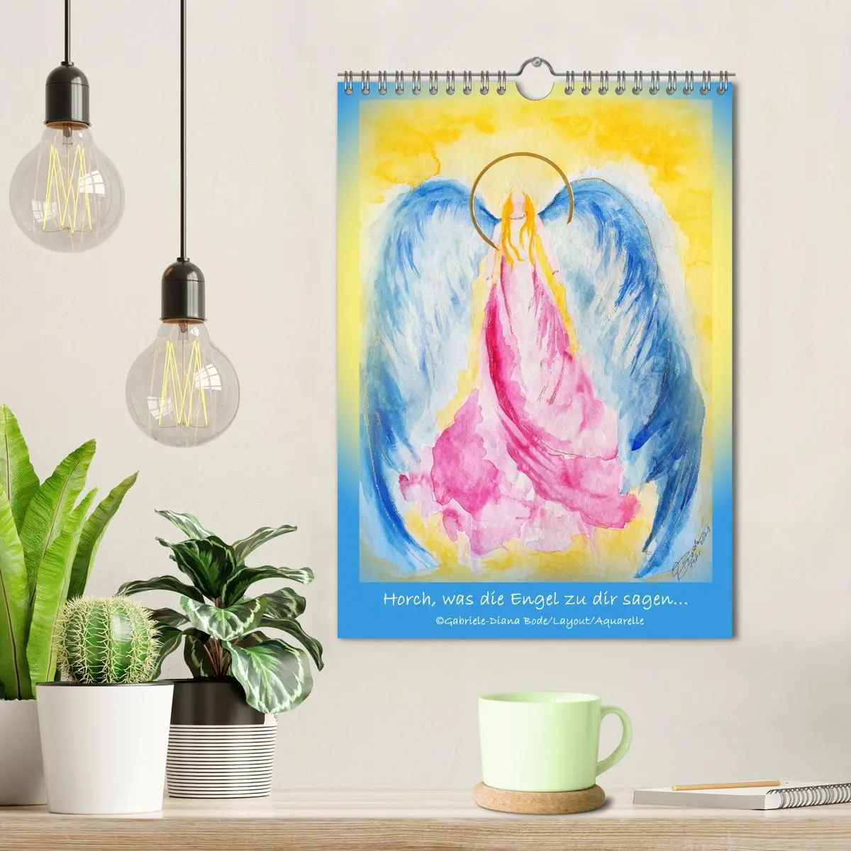 Bild: 9783516343427 | Horch, was die Engel zu dir sagen... (Wandkalender 2026 DIN A4...