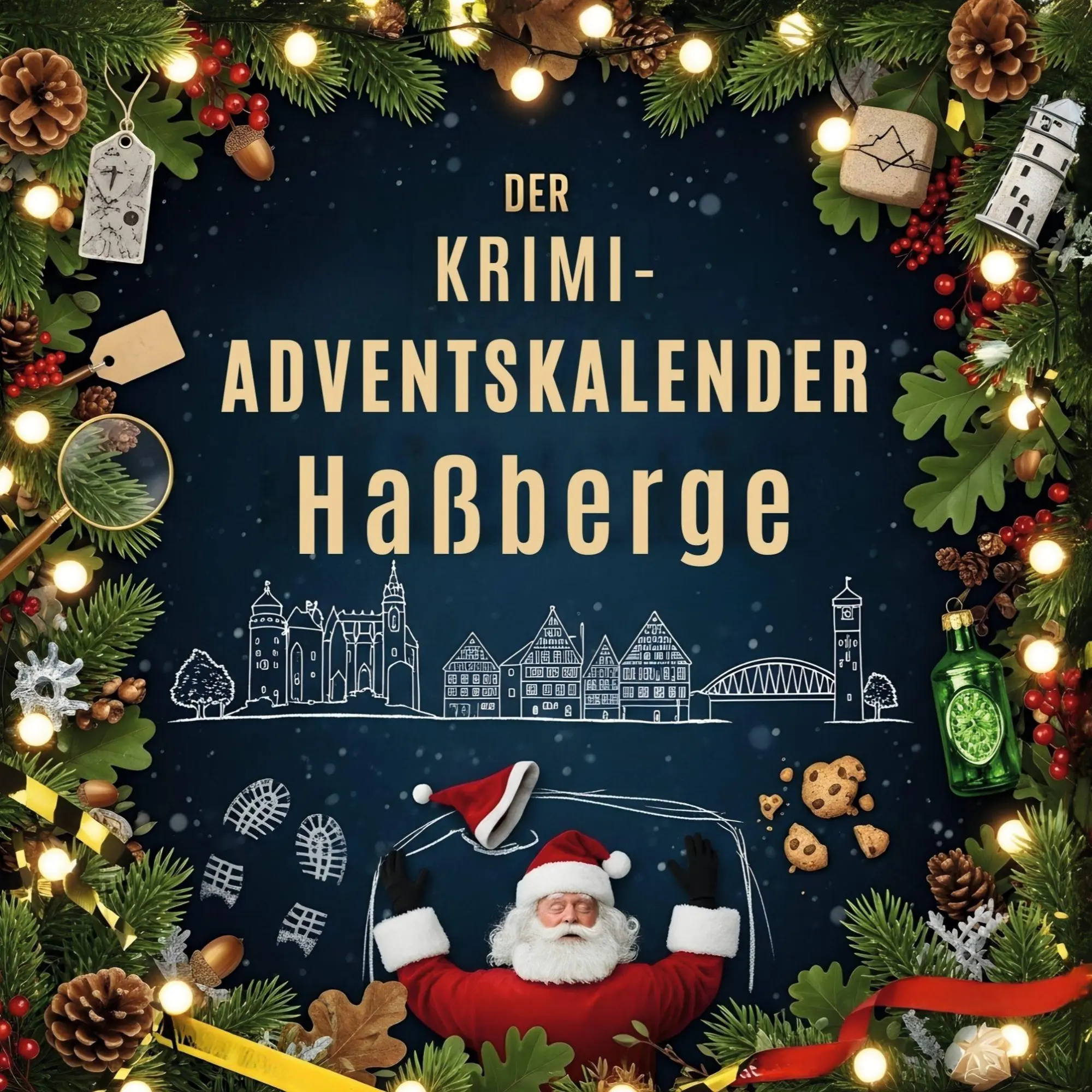 Cover: 9783695303427 | Der Krimi-Adventskalender Haßberge | Mordsverdächtig in 24 Akten