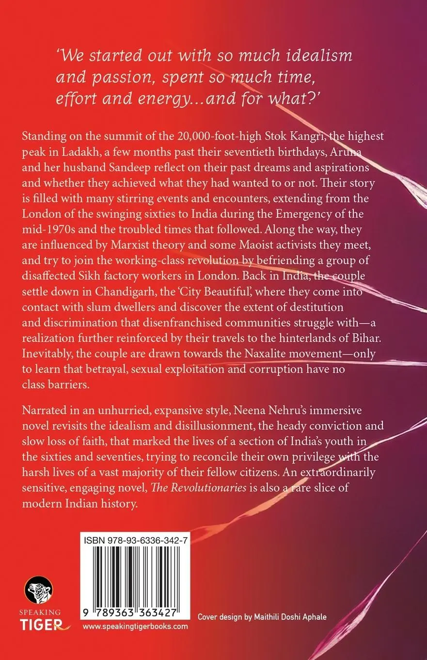 Rückseite: 9789363363427 | The Revolutionaries | A Novel | Neena Nehru | Taschenbuch | Englisch