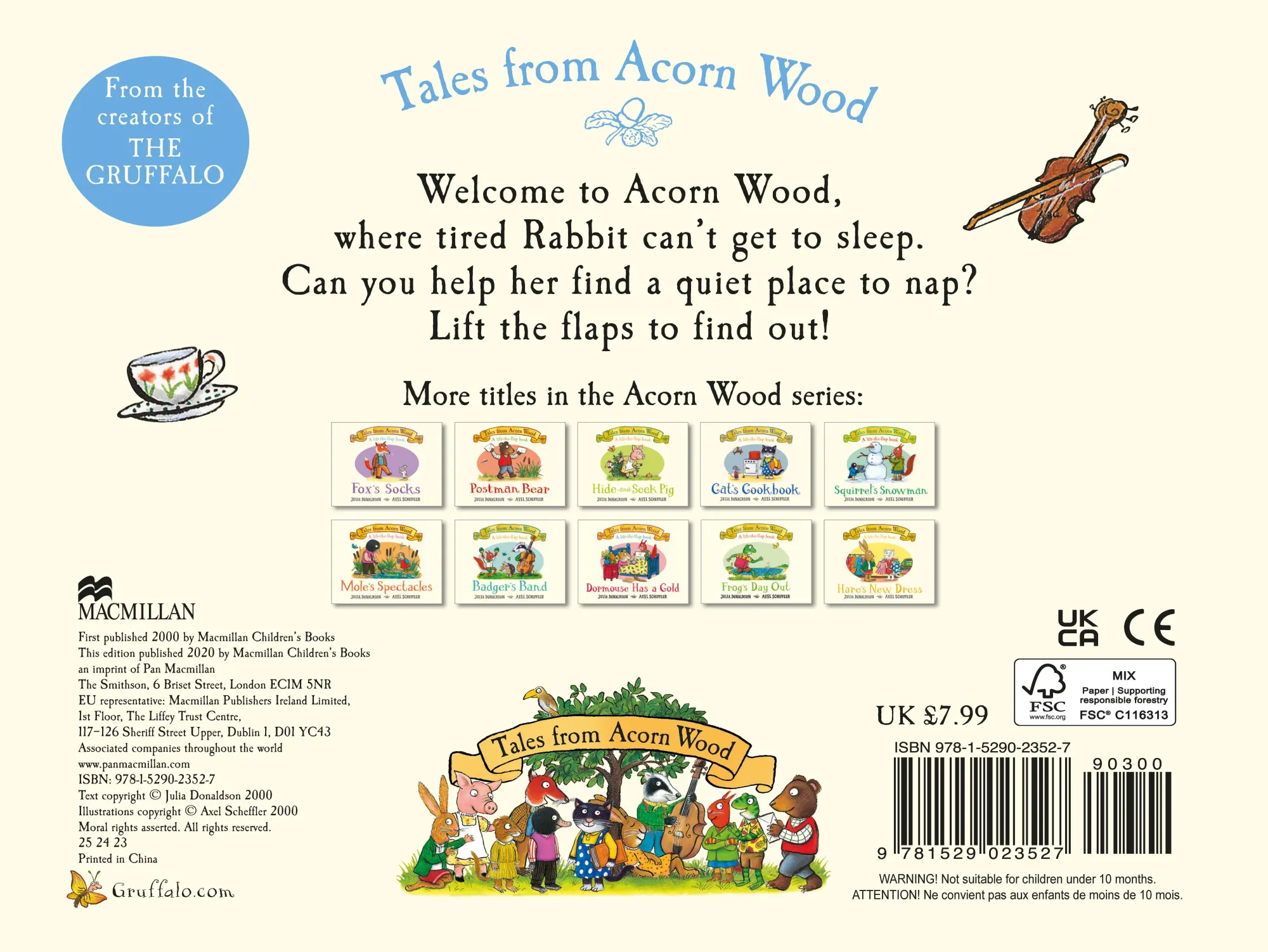 Bild: 9781529023527 | Rabbit's Nap | A lift-the-flap book | Julia Donaldson | Buch | 2020