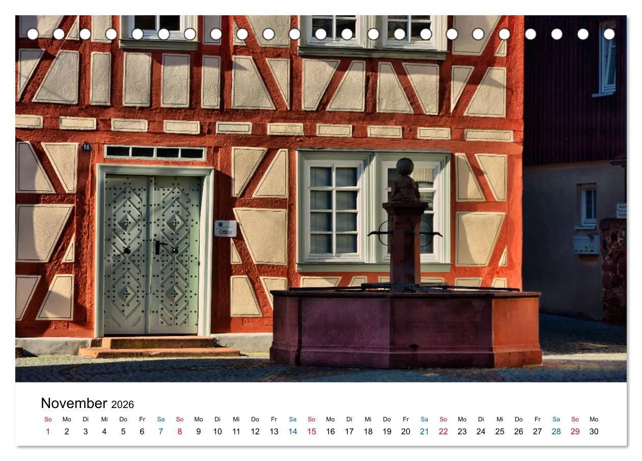 Bild: 9783457863527 | Michelstadt - Fachwerkromantik im Odenwald (Tischkalender 2026 DIN...