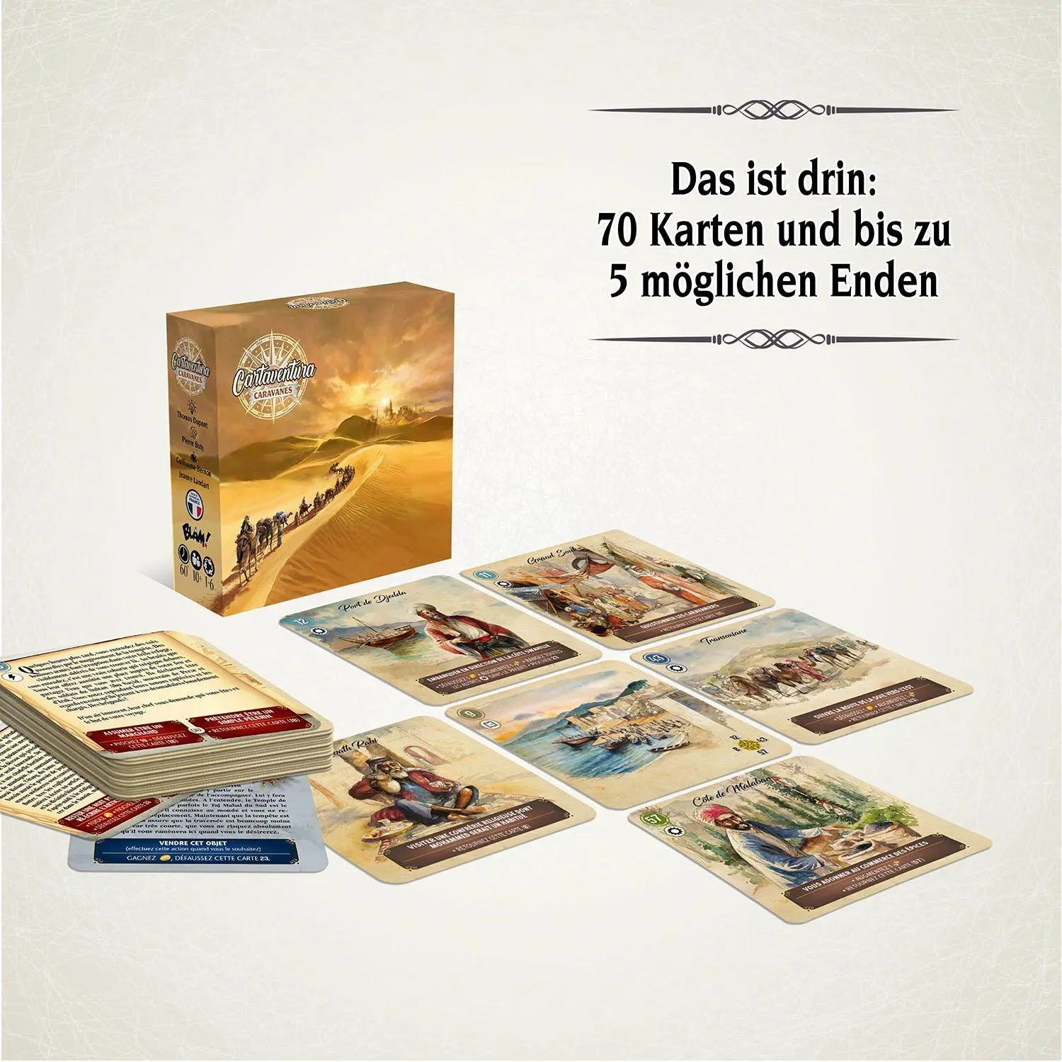 Bild: 4002051683627 | Cartaventura Karawanen | Spiel | Pierre Buty Thomas Dupont | Spiel