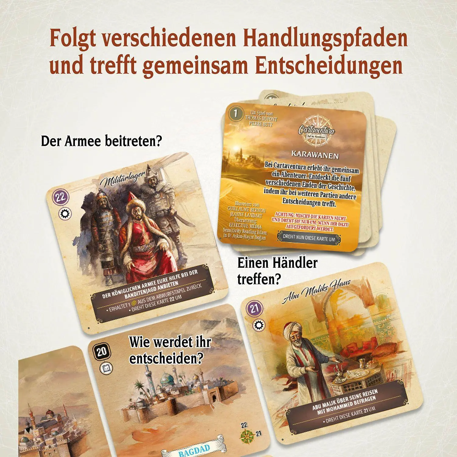 Bild: 4002051683627 | Cartaventura Karawanen | Spiel | Pierre Buty Thomas Dupont | Spiel