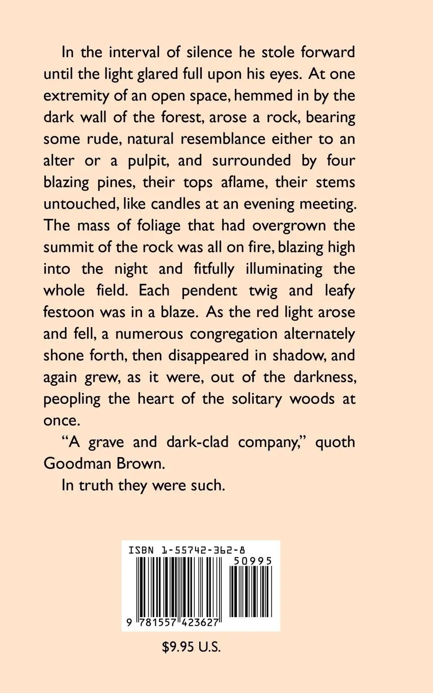 Rückseite: 9781557423627 | Young Goodman Brown | Nathaniel Hawthorne | Taschenbuch | Englisch