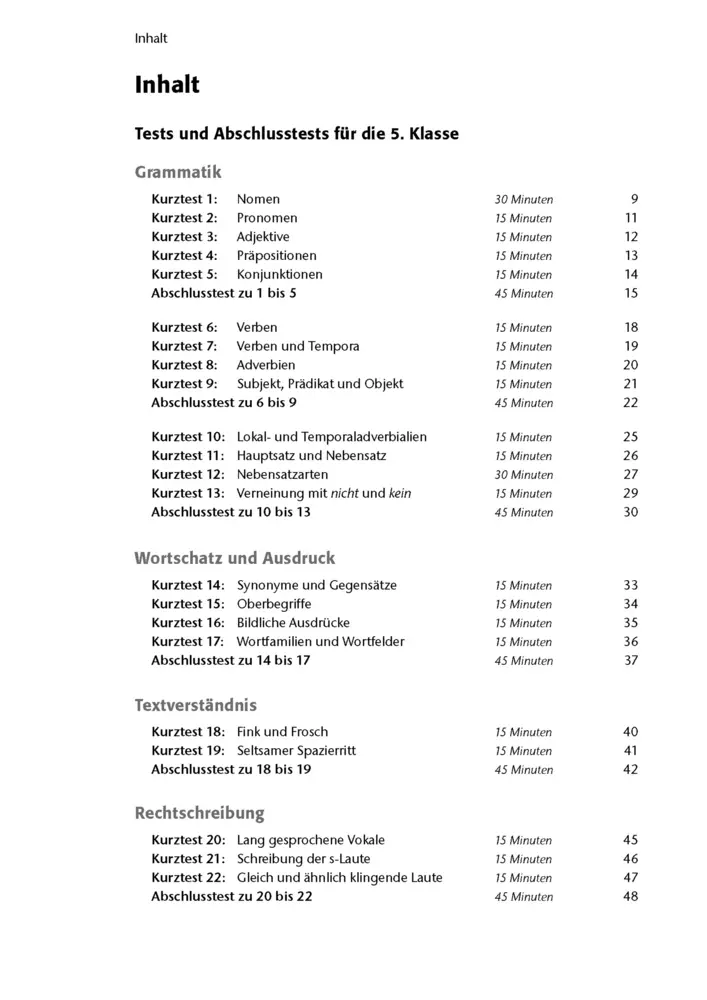 Bild: 9783129303627 | Fit in Test und Klassenarbeit - Deutsch 5./6. Klasse Gymnasium | Süß