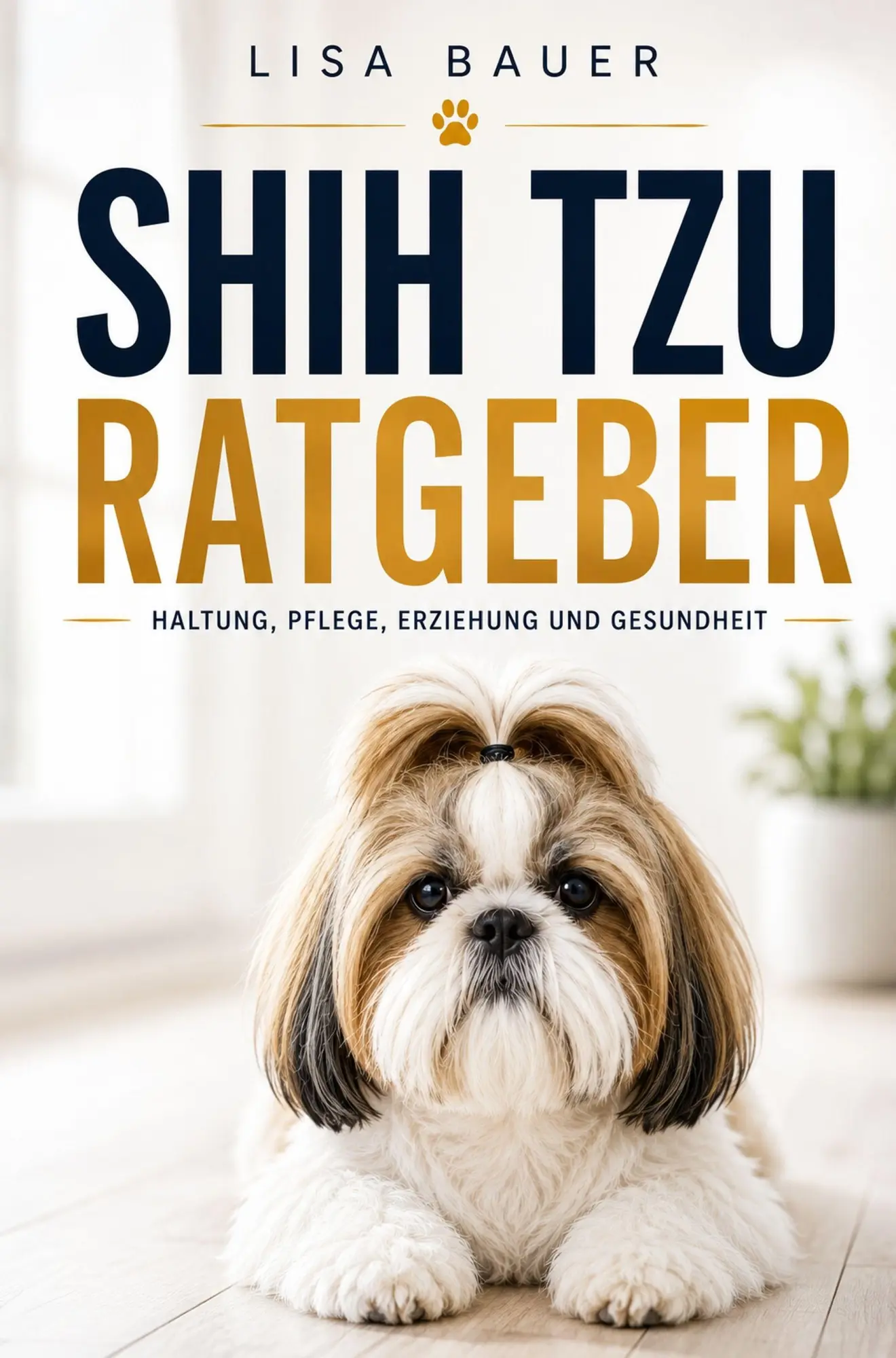Cover: 9789403933627 | Shih Tzu Ratgeber - Das Shih Tzu Buch | Lisa Bauer | Taschenbuch