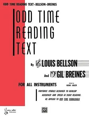 Cover: 9780769233727 | Odd Time Reading Text | For All Instruments | Louis Bellson (u. a.)