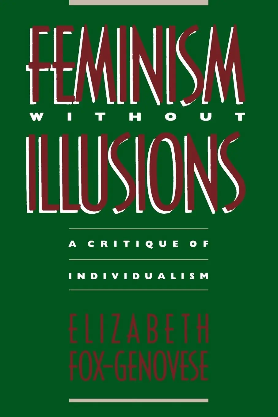 Cover: 9780807843727 | Feminism Without Illusions | A Critique of Individualism | Taschenbuch