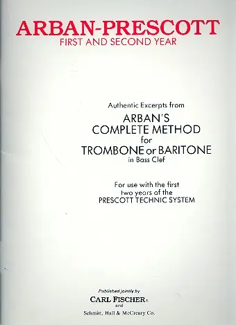 Cover: 9780825803727 | Arban-Prescott: First and Second Year | Jean-Baptiste Arban | Buch