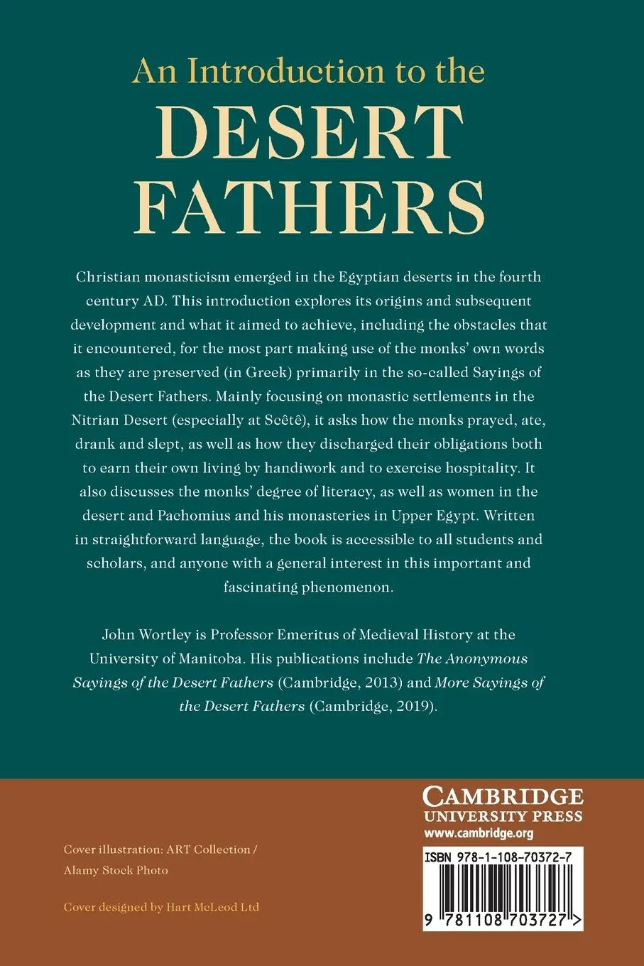 Rückseite: 9781108703727 | An Introduction to the Desert Fathers | John Wortley | Taschenbuch