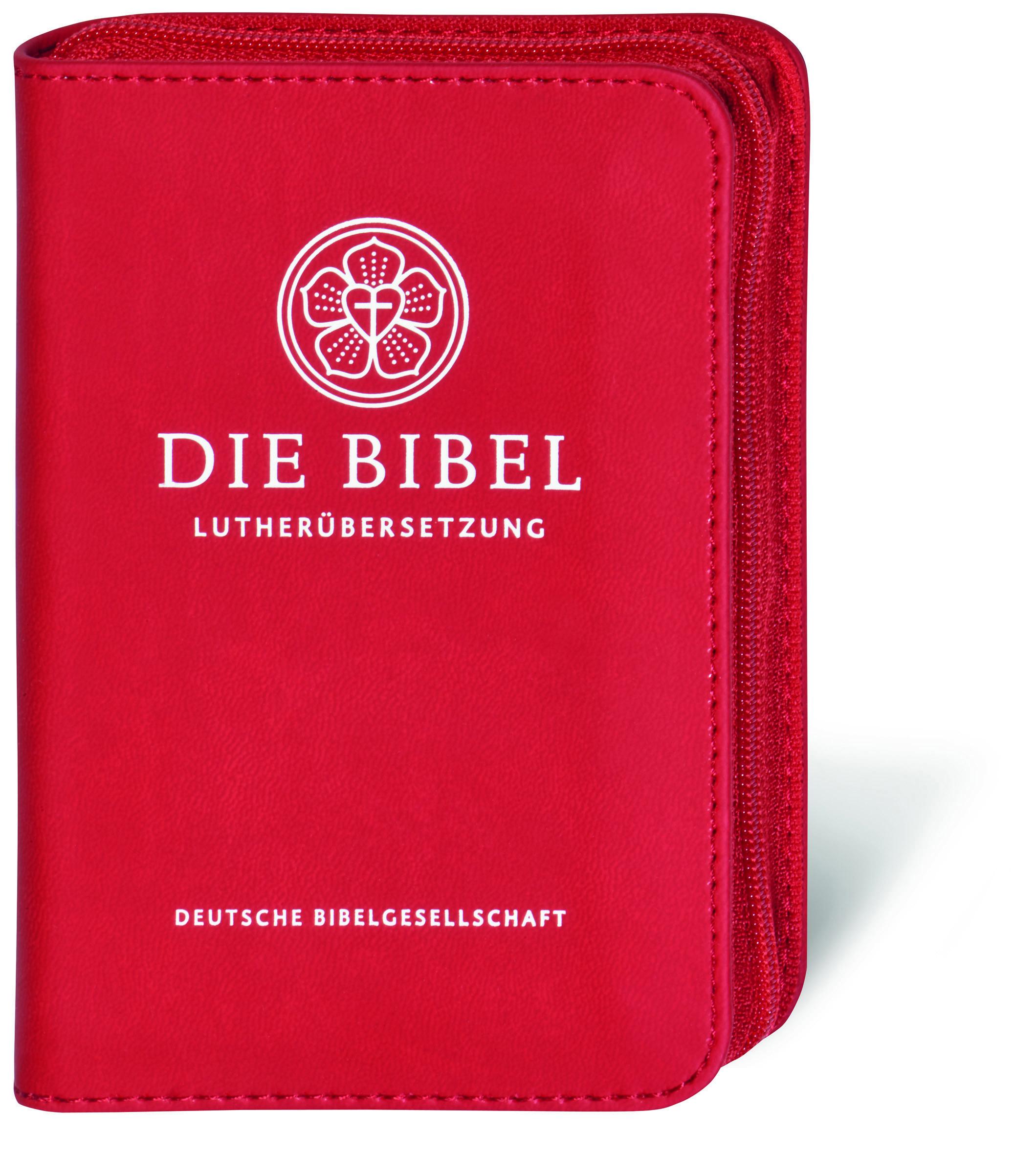 Cover: 9783438033727 | Lutherbibel - Senfkornausgabe mit Reißverschluss | Martin Luther