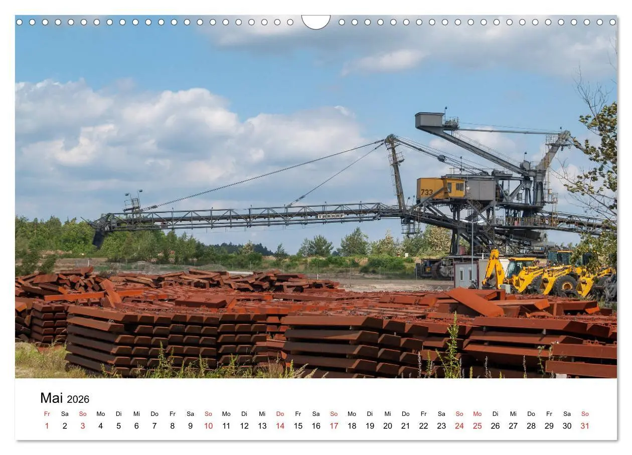 Bild: 9783457773727 | Bergbaulandschaften (Wandkalender 2026 DIN A3 quer), CALVENDO...