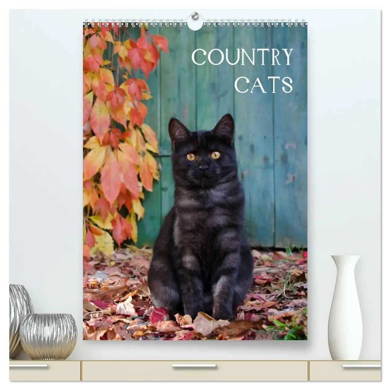 Cover: 9783516483727 | COUNTRY CATS (hochwertiger Premium Wandkalender 2026 DIN A2 hoch),...