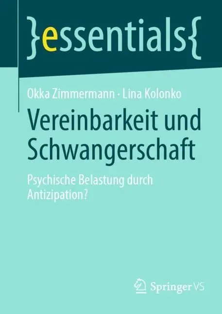 Cover: 9783658433727 | Vereinbarkeit und Schwangerschaft | Lina Kolonko (u. a.) | Taschenbuch