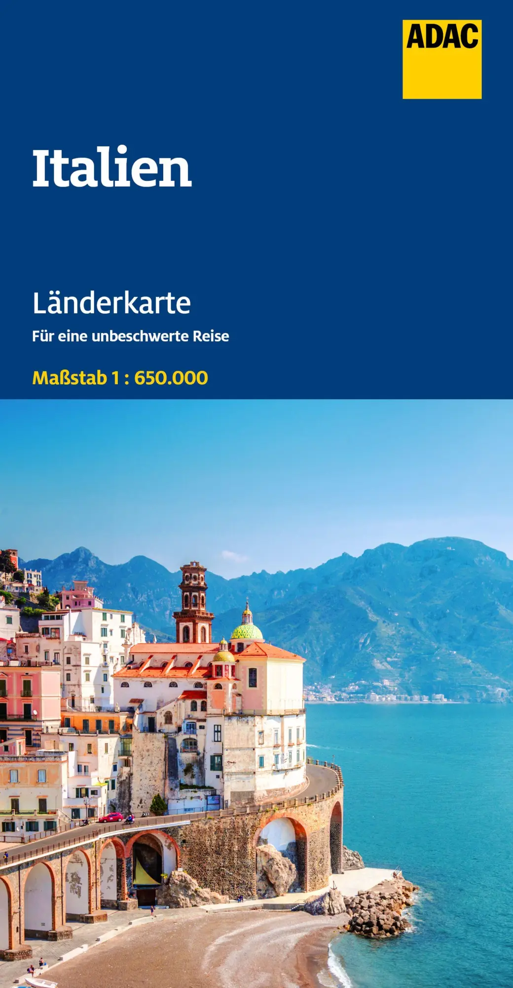 Cover: 9783826423727 | ADAC Länderkarte Italien 1:650.000 | (Land-)Karte | ADAC LänderKarte