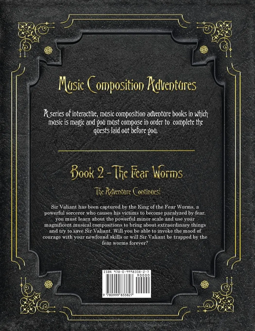 Rückseite: 9780999833827 | The Fear Worms | A Music Composition Adventure | Ben Ereddia | Buch