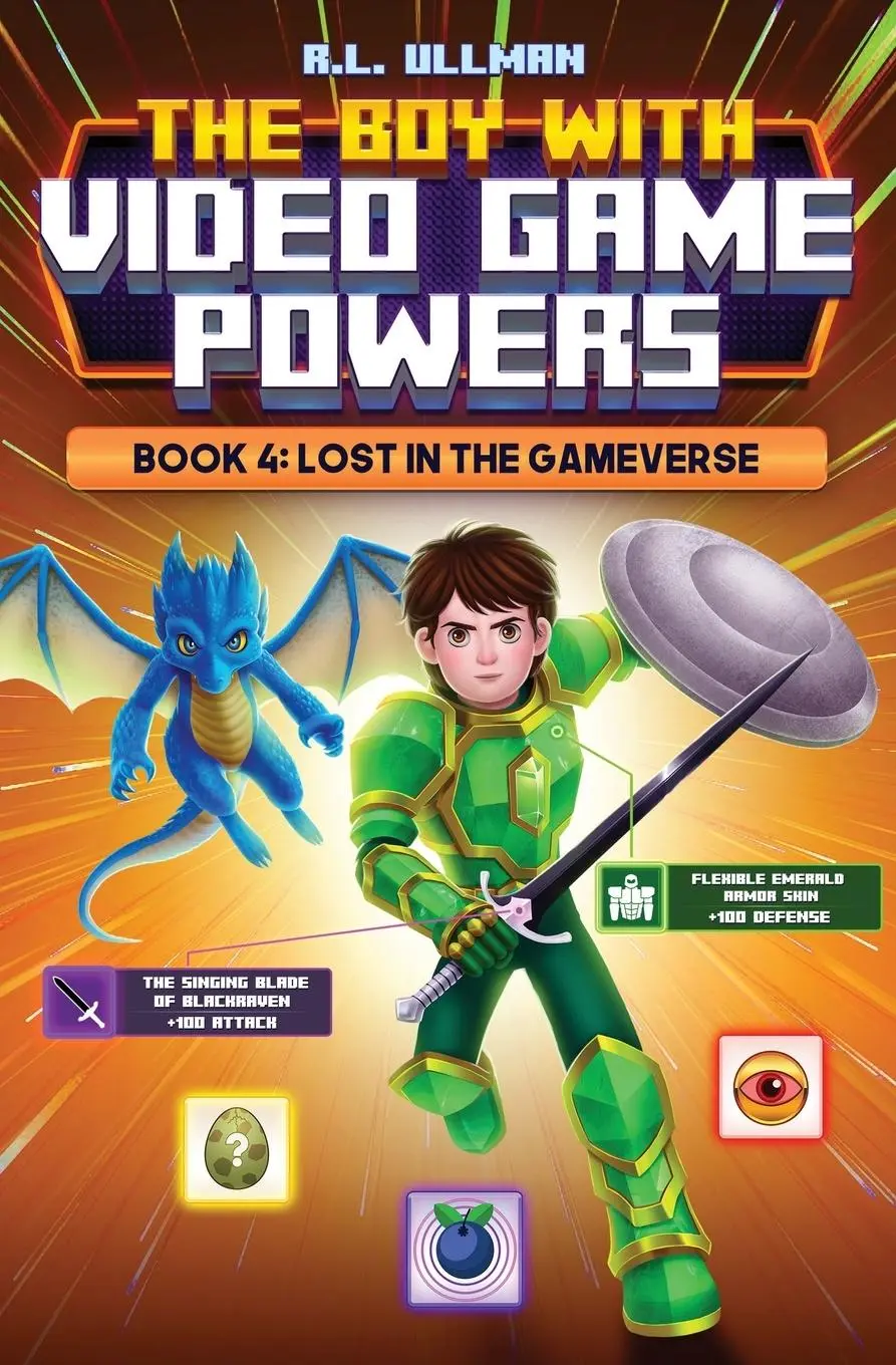 Cover: 9781953713827 | The Boy with Video Game Powers | Book 4, Lost in the Gameverse | Buch