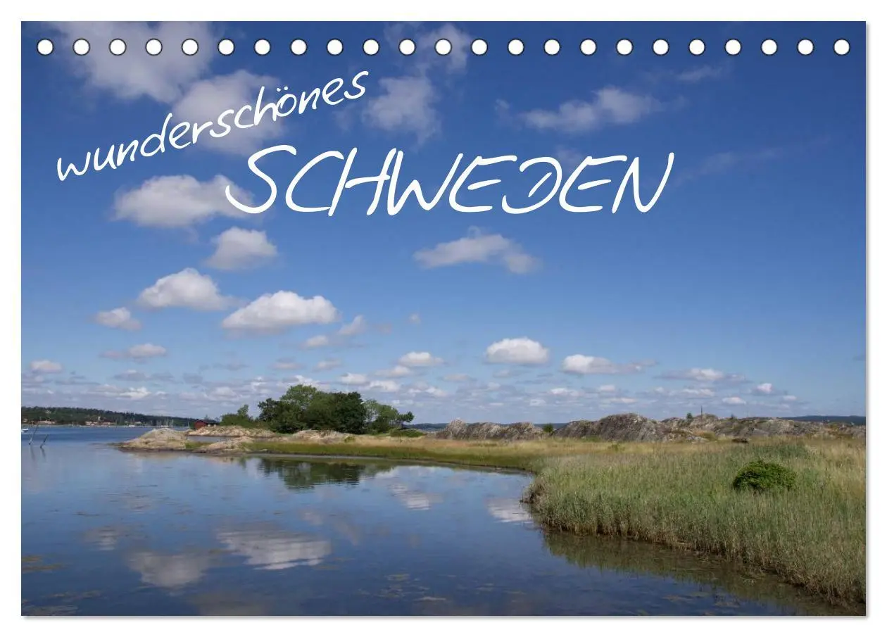Cover: 9783516093827 | Wunderschönes Schweden (Tischkalender 2026 DIN A5 quer), CALVENDO...