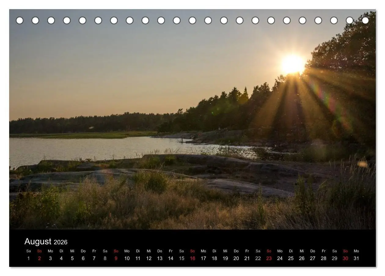 Bild: 9783516093827 | Wunderschönes Schweden (Tischkalender 2026 DIN A5 quer), CALVENDO...