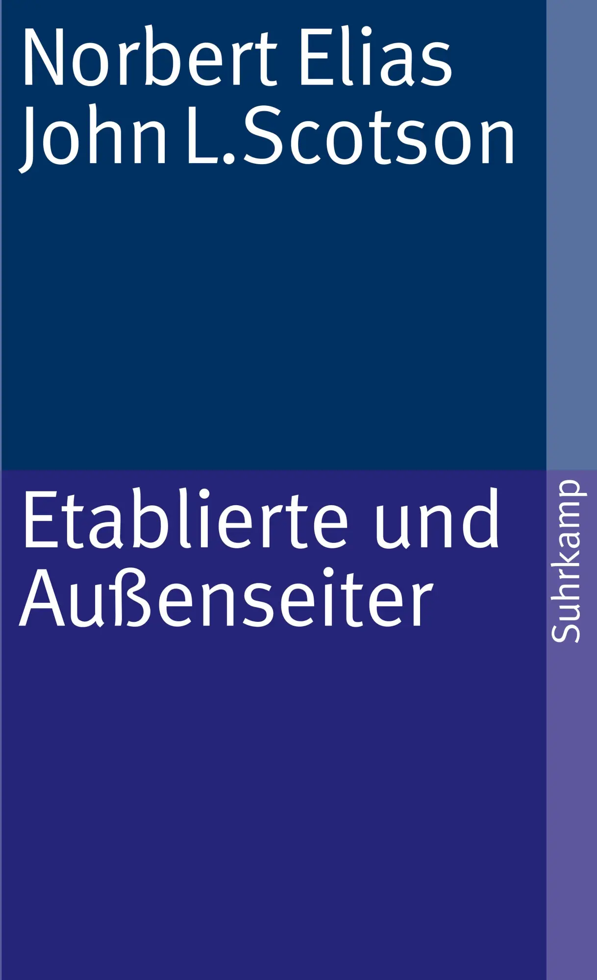 Cover: 9783518383827 | Etablierte und Außenseiter | Norbert Elias (u. a.) | Taschenbuch