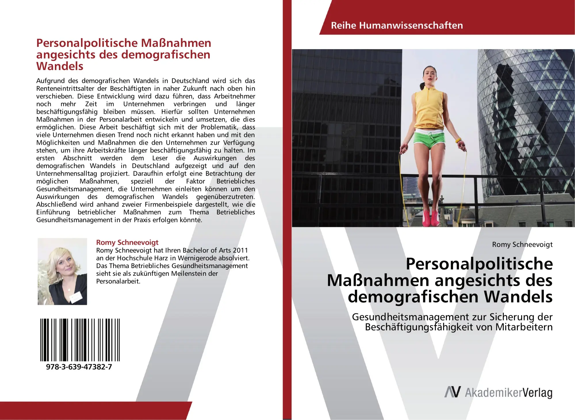 Cover: 9783639473827 | Personalpolitische Maßnahmen angesichts des demografischen Wandels