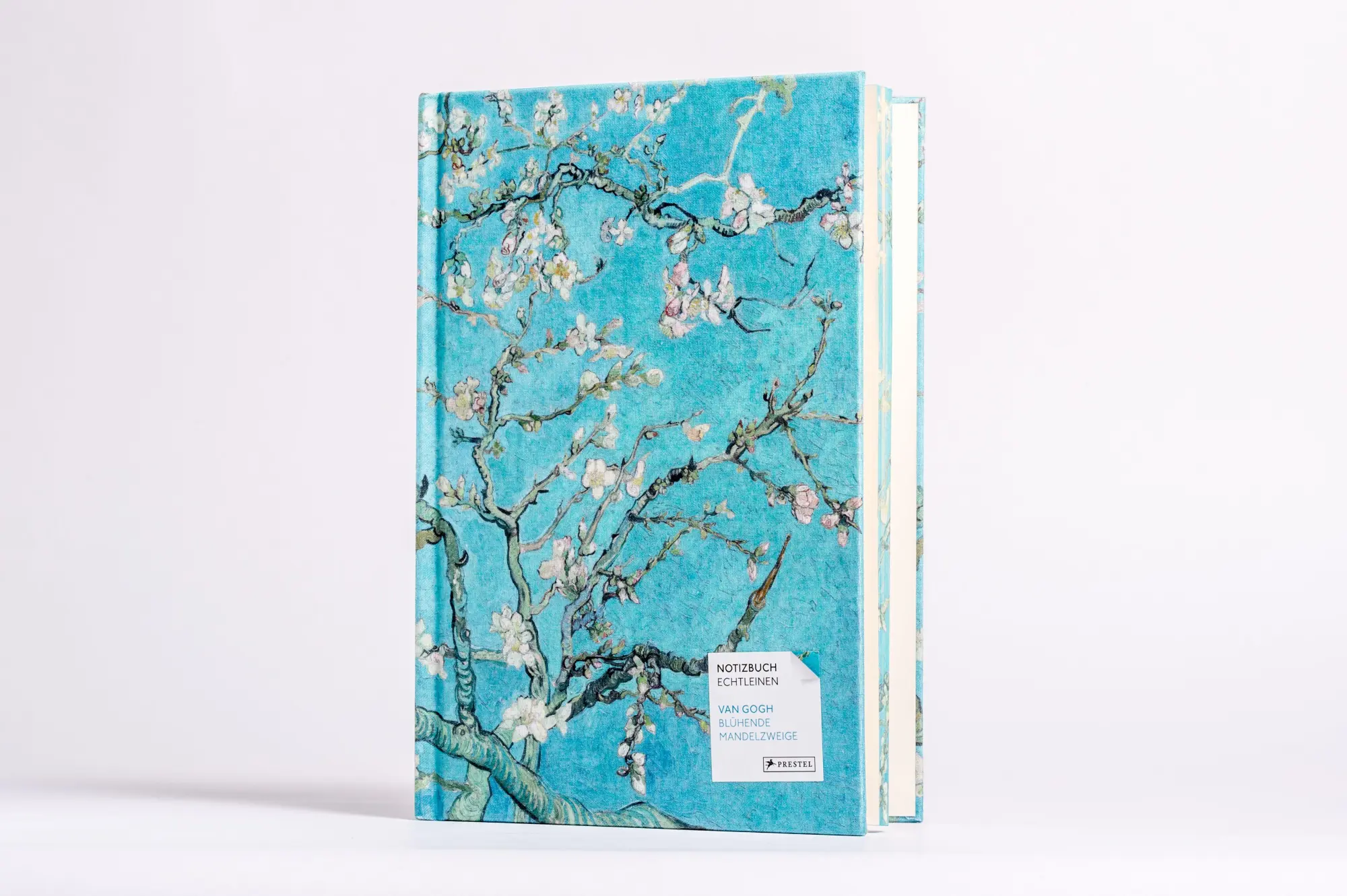 Bild: 9783791393827 | Notizbuch Echtleinen Van Gogh Blühende Mandelzweige | Buch | 128 S.