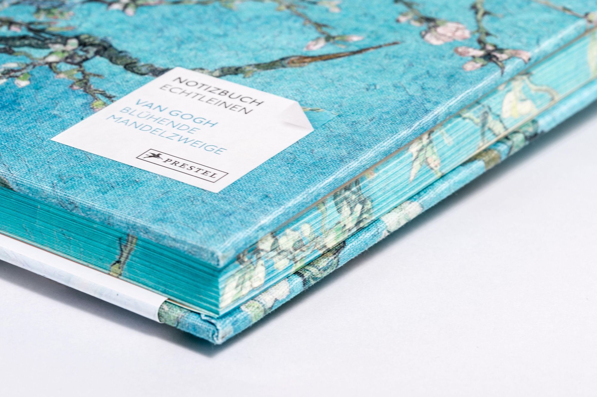 Bild: 9783791393827 | Notizbuch Echtleinen Van Gogh Blühende Mandelzweige | Buch | 128 S.