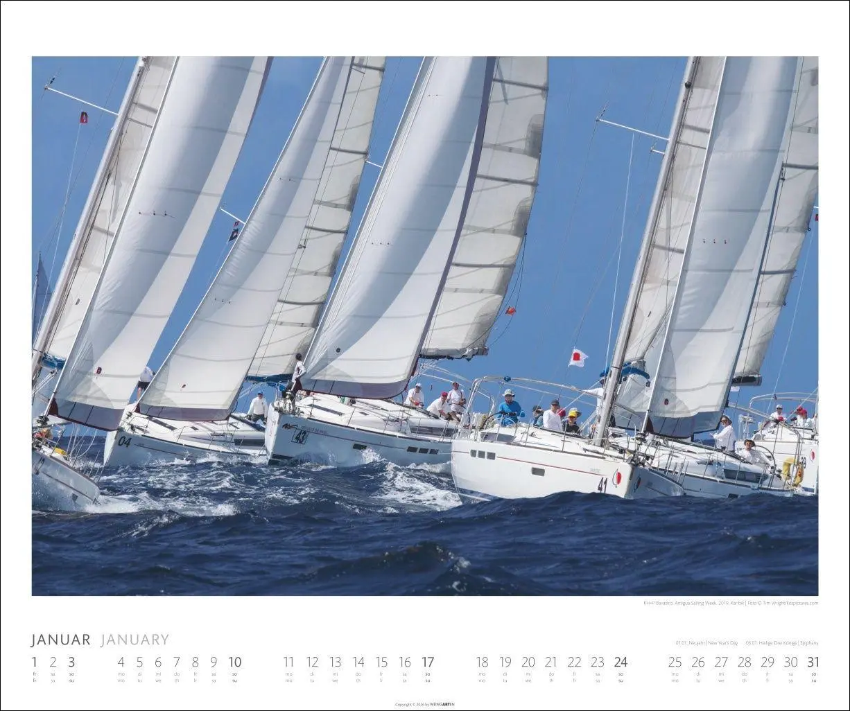 Bild: 9783839903827 | Sailing Kalender 2027 | Kalender | Spiralbindung | 14 S. | Deutsch