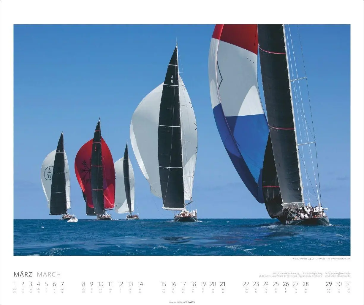 Bild: 9783839903827 | Sailing Kalender 2027 | Kalender | Spiralbindung | 14 S. | Deutsch