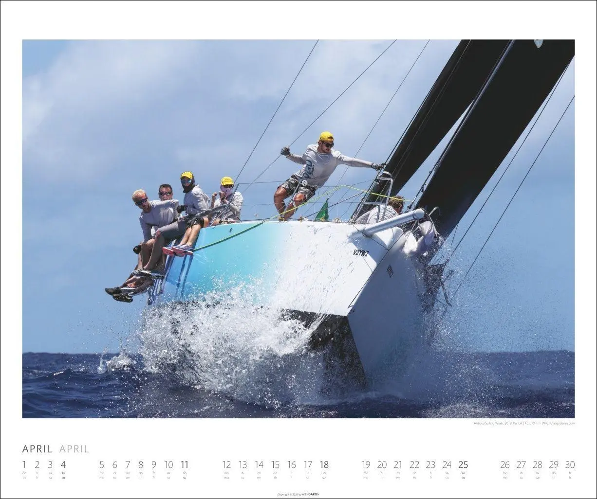 Bild: 9783839903827 | Sailing Kalender 2027 | Kalender | Spiralbindung | 14 S. | Deutsch
