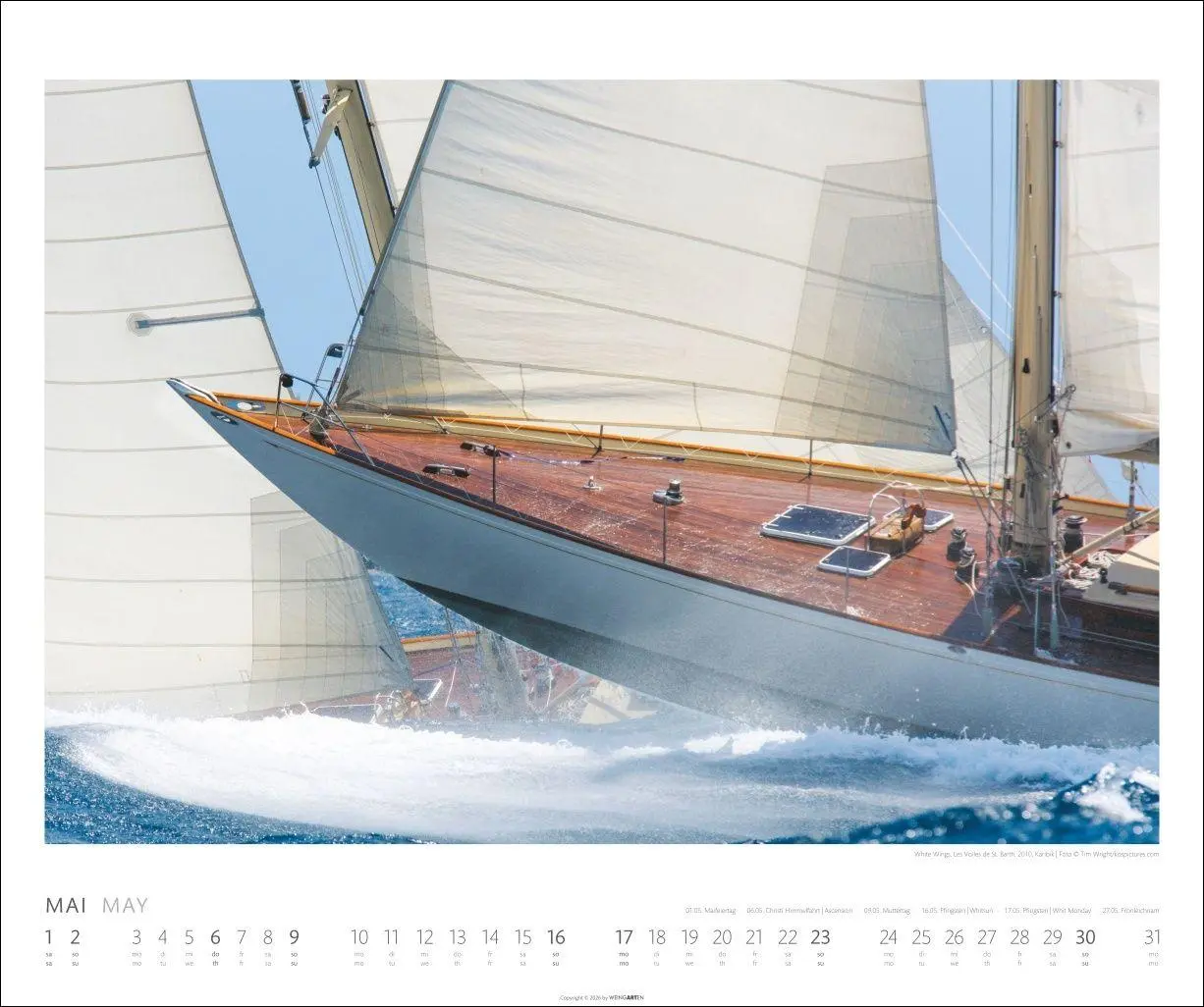 Bild: 9783839903827 | Sailing Kalender 2027 | Kalender | Spiralbindung | 14 S. | Deutsch