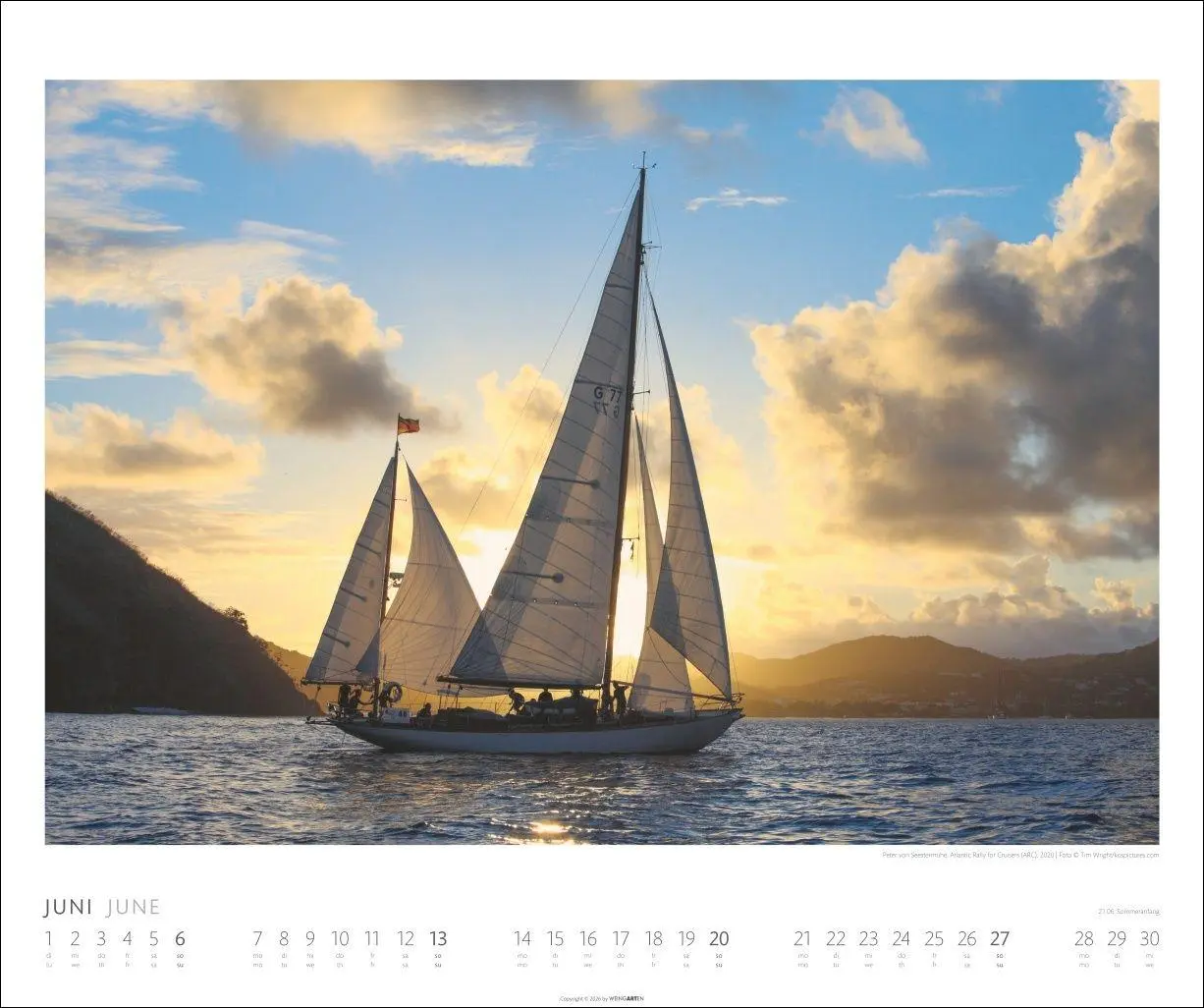 Bild: 9783839903827 | Sailing Kalender 2027 | Kalender | Spiralbindung | 14 S. | Deutsch