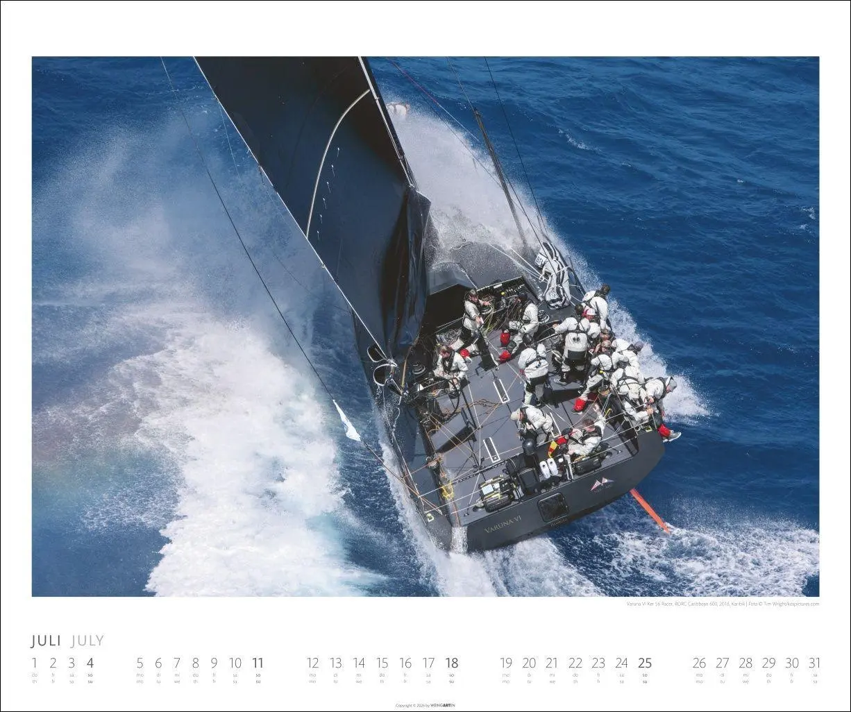 Bild: 9783839903827 | Sailing Kalender 2027 | Kalender | Spiralbindung | 14 S. | Deutsch