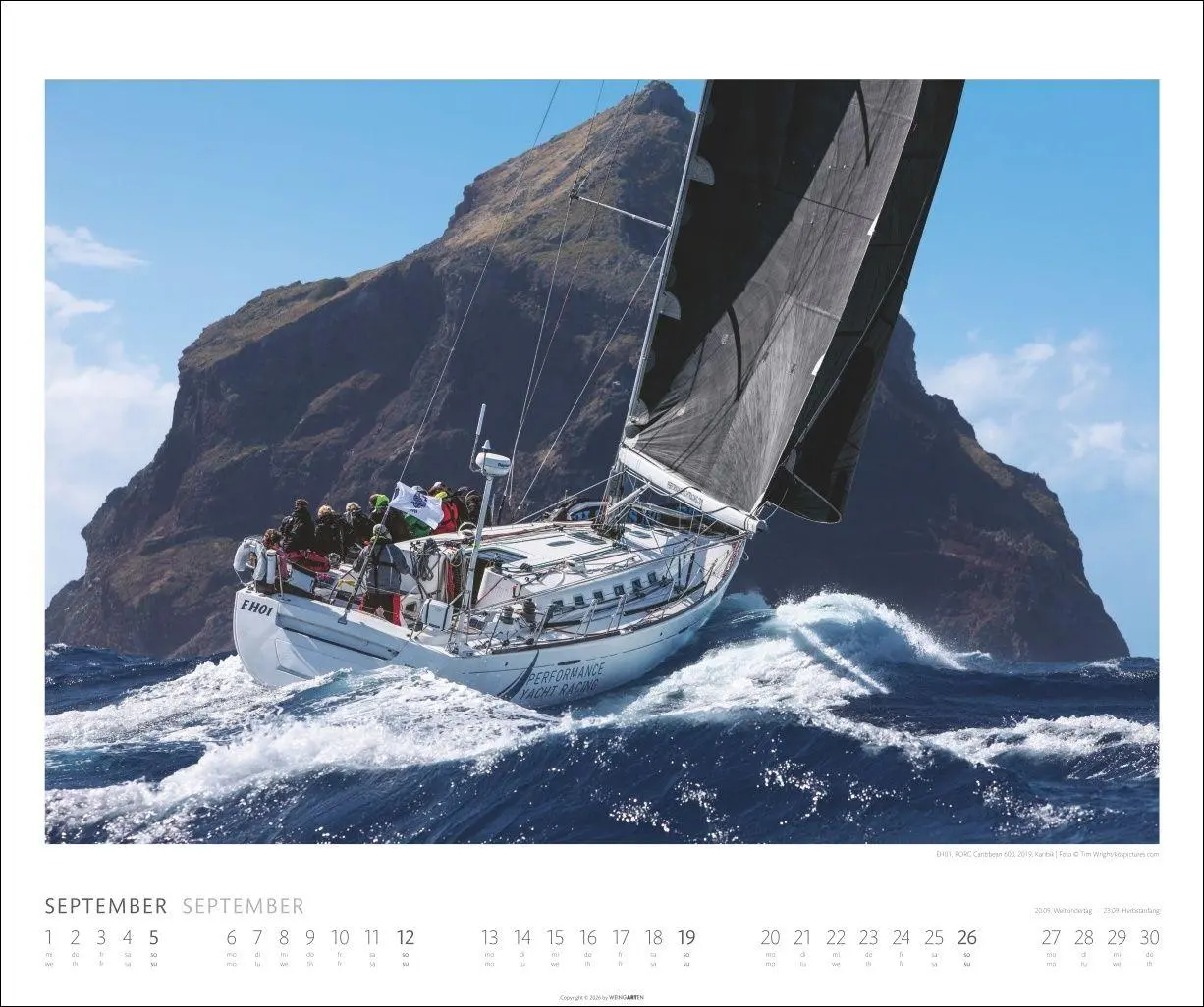 Bild: 9783839903827 | Sailing Kalender 2027 | Kalender | Spiralbindung | 14 S. | Deutsch
