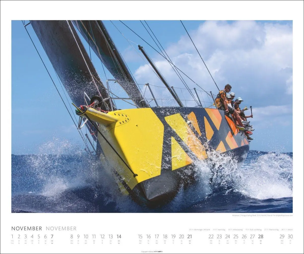 Bild: 9783839903827 | Sailing Kalender 2027 | Kalender | Spiralbindung | 14 S. | Deutsch