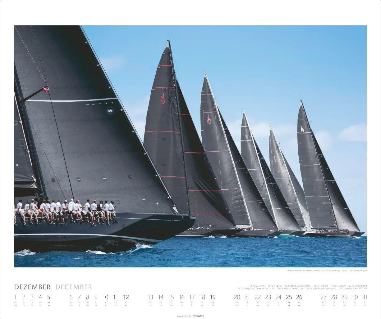 Bild: 9783839903827 | Sailing Kalender 2027 | Kalender | Spiralbindung | 14 S. | Deutsch