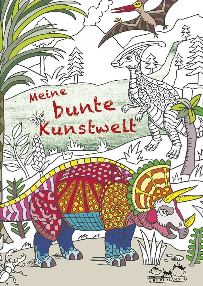 Cover: 9783865023827 | Meine bunte Kunstwelt | Lieblingswerke zum Ausmalen | Fred Sochard