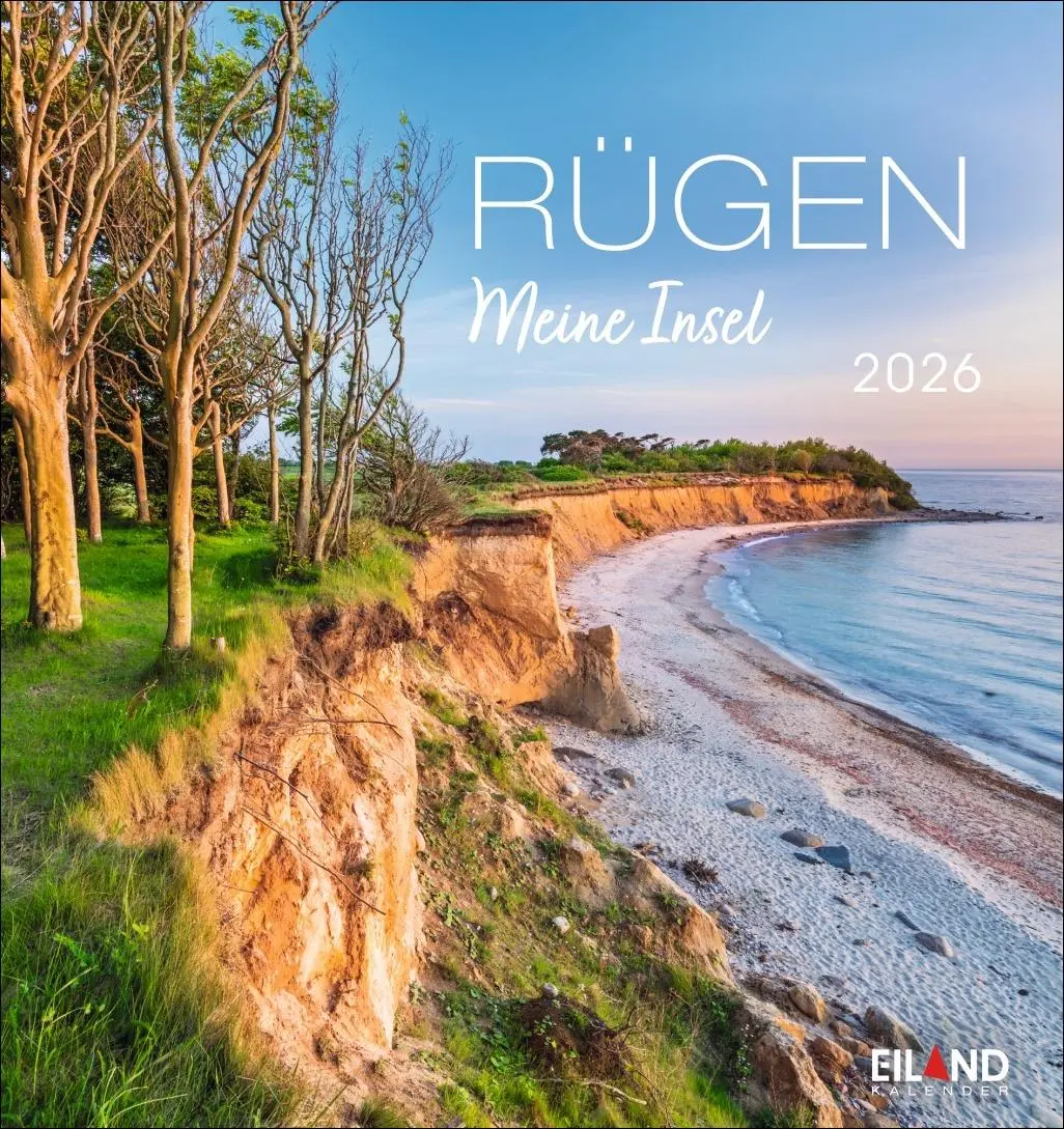 Cover: 9783964023827 | Rügen Postkartenkalender 2026 - Meine Insel | Eiland | Kalender | 2026