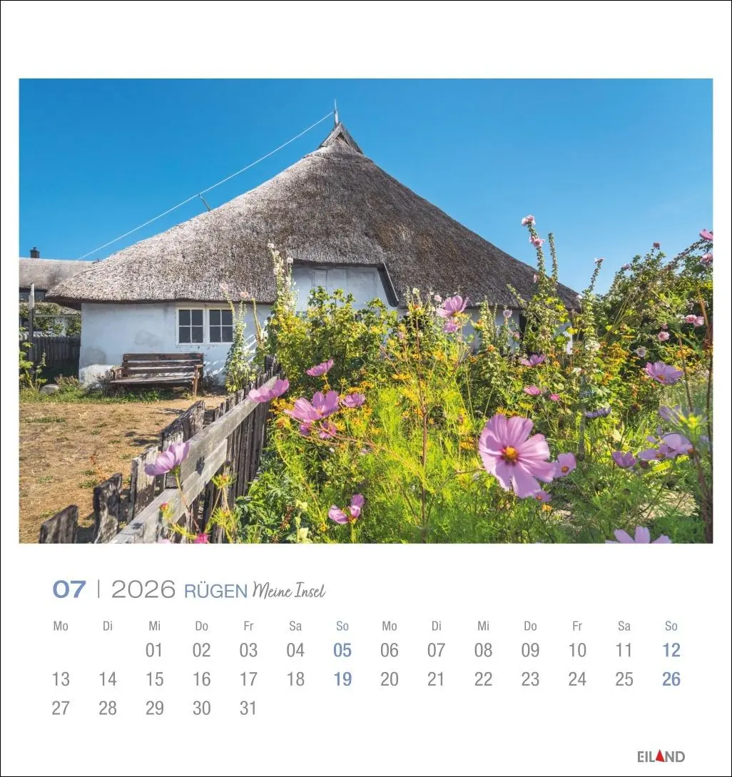 Bild: 9783964023827 | Rügen Postkartenkalender 2026 - Meine Insel | Eiland | Kalender | 2026