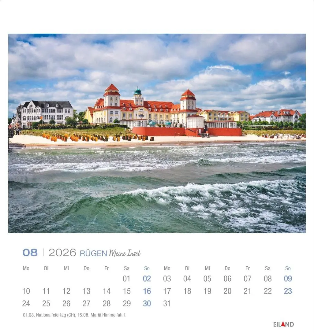 Bild: 9783964023827 | Rügen Postkartenkalender 2026 - Meine Insel | Eiland | Kalender | 2026