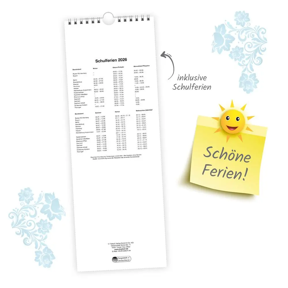 Bild: 9783988023827 | Trötsch Maxi-Streifenkalender Großmutters Küche 2026 | Wandkalender