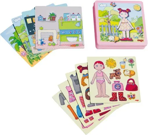 Cover: 4010168073927 | Magnetspiel-Box Anziehpuppe Lilli (Kinderspiel) | Spiel | In Koffer