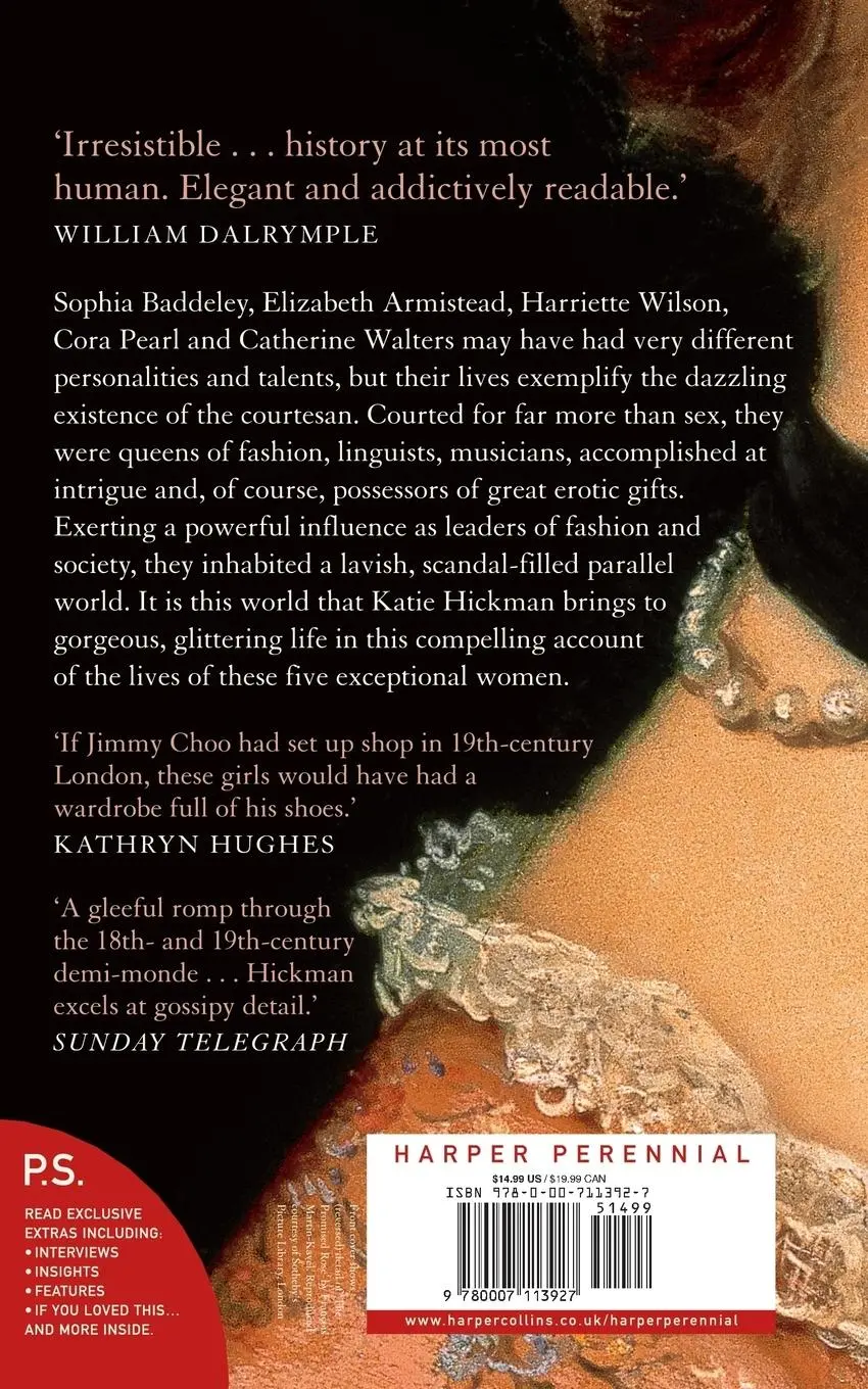 Rückseite: 9780007113927 | Courtesans | Katie Hickman | Taschenbuch | Englisch | 2004