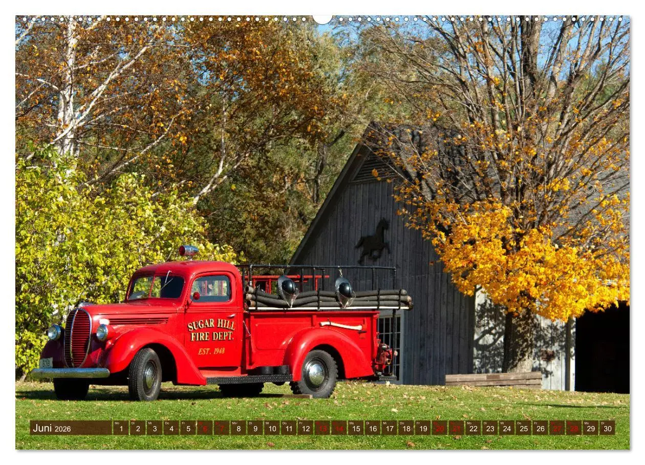 Bild: 9783457373927 | Neu England, Indian Summer (hochwertiger Premium Wandkalender 2026...