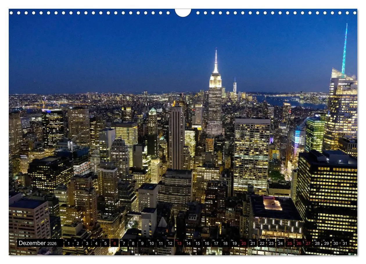 Bild: 9783457823927 | New York - 4 Tage unterwegs im Big Apple (Wandkalender 2026 DIN A3...