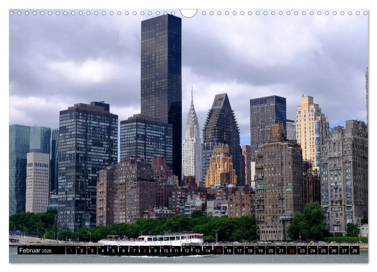 Bild: 9783457823927 | New York - 4 Tage unterwegs im Big Apple (Wandkalender 2026 DIN A3...